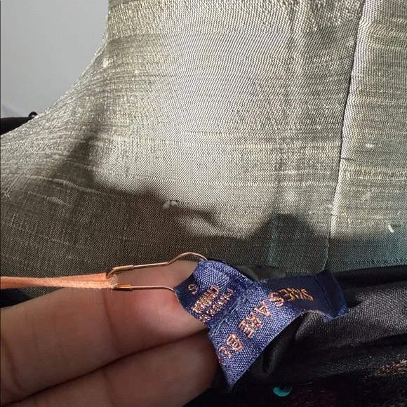 Skies Are Blue Multicolor Sequin Blouse - Picture 5 of 5